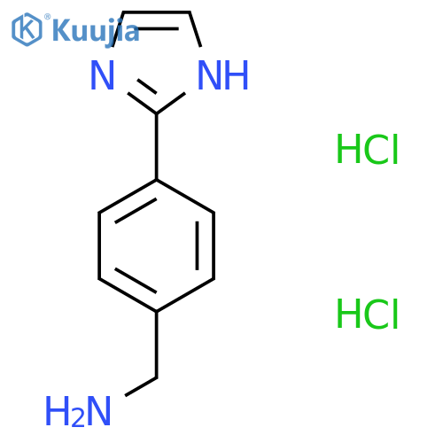 (4-(1H-Imidazol-2-yl)phenyl)methanamine dihydrochloride structure
