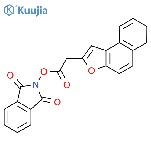 1,3-dioxo-2,3-dihydro-1H-isoindol-2-yl 2-{naphtho[2,1-b]furan-2-yl}acetate structure