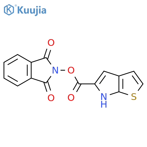 1,3-dioxo-2,3-dihydro-1H-isoindol-2-yl 6H-thieno[2,3-b]pyrrole-5-carboxylate structure
