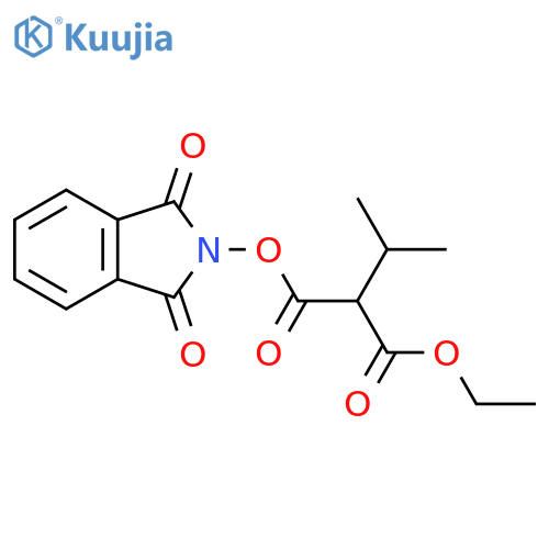 1,3-dioxo-2,3-dihydro-1H-isoindol-2-yl 1-ethyl 2-(propan-2-yl)propanedioate structure