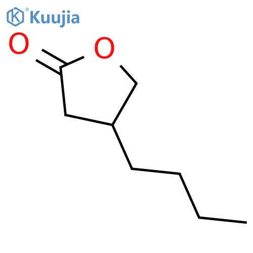 2(3H)-Furanone, 4-butyldihydro- structure