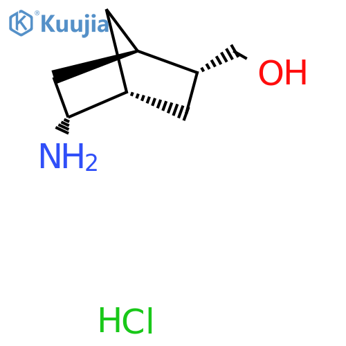 [(1R,2R,4R,5R)-5-Amino-2-bicyclo[2.2.1]heptanyl]methanol;hydrochloride structure