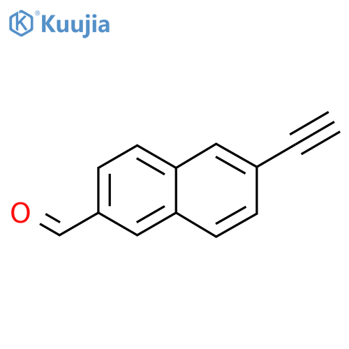 6-Ethynylnaphthalene-2-carbaldehyde structure
