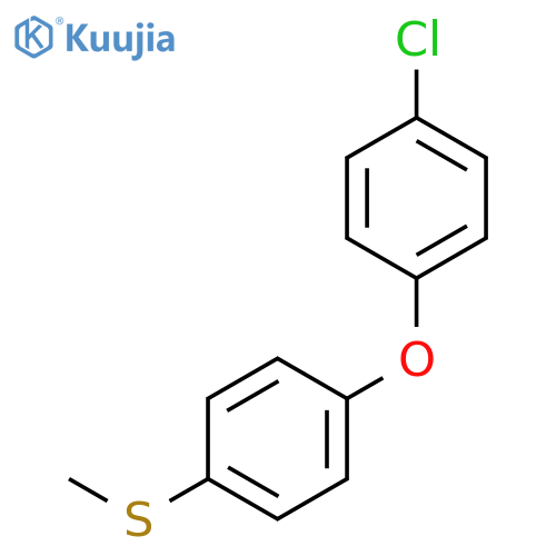 (4-(4-Chlorophenoxy)phenyl)(methyl)sulfane structure