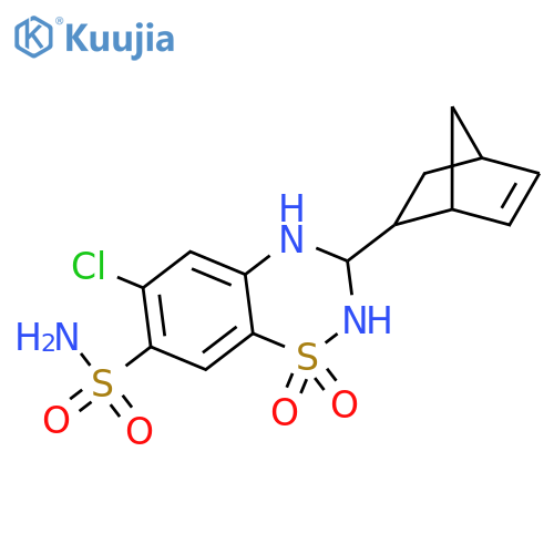 Cyclothiazide structure