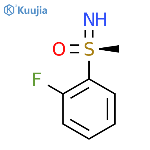 (S)-(2-fluorophenyl)(imino)methyl-lambda6-sulfanone structure