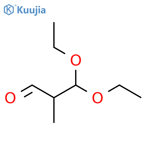 3,3-diethoxy-2-methylpropanal structure