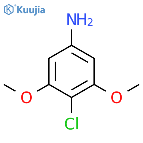 4-chloro-3,5-dimethoxyaniline structure