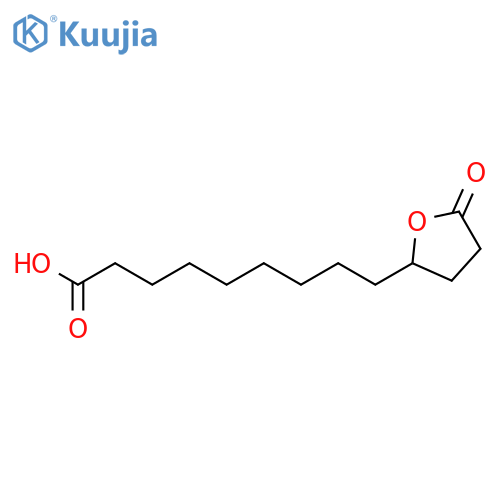 2-Furannonanoic acid, tetrahydro-5-oxo- structure
