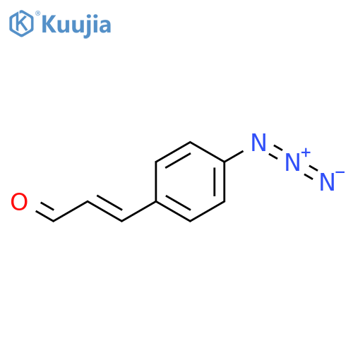 4-Azidocinnamaldehyde structure