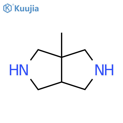 (3as,6ar)-3a-methyl-octahydropyrrolo3,4-cpyrrole structure