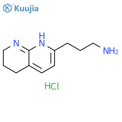 5,6,7,8-Tetrahydro-1,8-Naphthyridin-2-Propylamine 2hcl structure