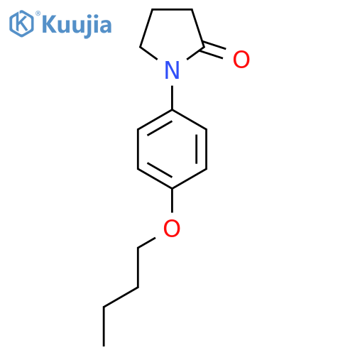 1-(4-Butoxyphenyl)pyrrolidin-2-one structure