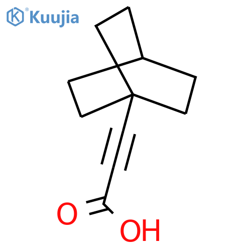 3-(Bicyclo[2.2.2]octan-1-yl)propiolic acid structure