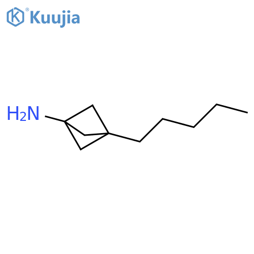 3-Pentylbicyclo[1.1.1]pentan-1-amine structure