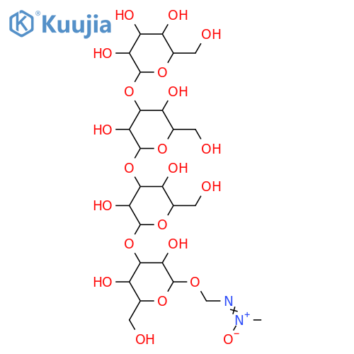 b-D-Glucopyranoside,(methyl-ONN-azoxy)methyl O-b-D-glucopyranosyl-(1®3)-O-b-D-glucopyranosyl-(1®3)-O-b-D-glucopyranosyl-(1®3)- (9CI) structure