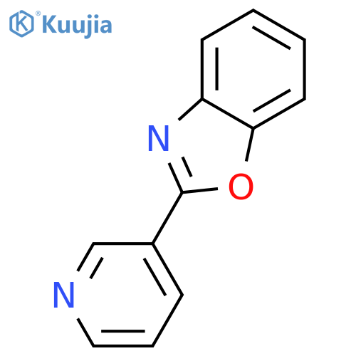 Benzoxazole,2-(3-pyridinyl)- structure