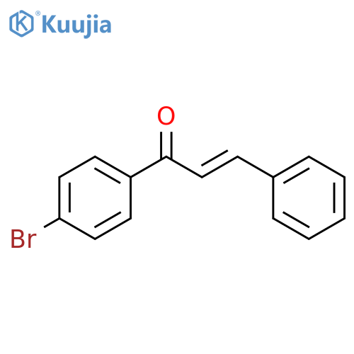 (2E)-1-(4-Bromophenyl)-3-phenylprop-2-en-1-one structure