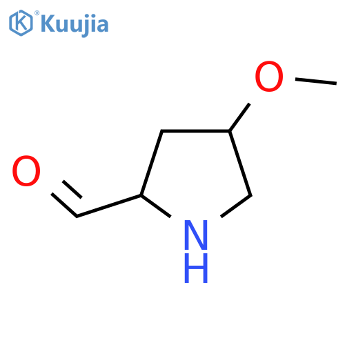 4-Methoxypyrrolidine-2-carbaldehyde structure