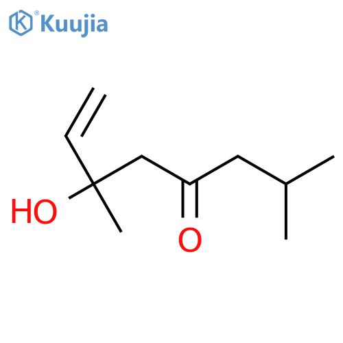7-Octen-4-one, 6-hydroxy-2,6-dimethyl-, (+)- structure
