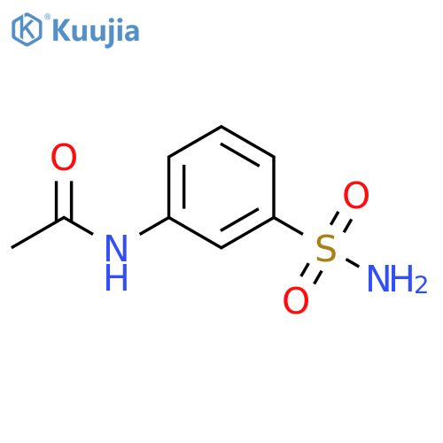 N-(3-sulfamoylphenyl)acetamide structure