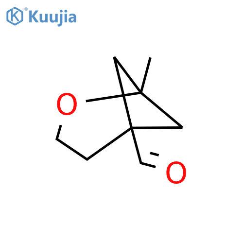 1-Methyl-2-oxabicyclo[3.1.1]heptane-5-carbaldehyde structure