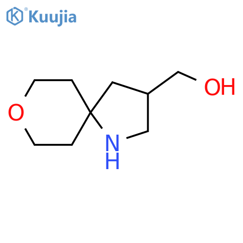 8-Oxa-1-azaspiro[4.5]decan-3-ylmethanol structure