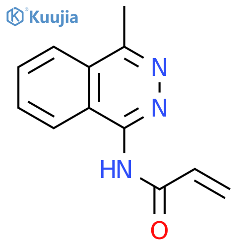 N-(4-methylphthalazin-1-yl)prop-2-enamide structure