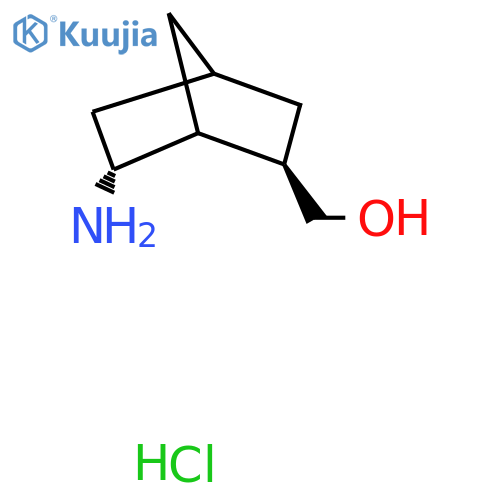 [(2R,6R)-6-amino-2-bicyclo[2.2.1]heptanyl]methanol;hydrochloride structure
