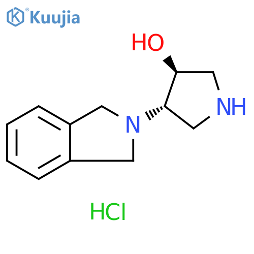 rac-(3R,4R)-4-(2,3-dihydro-1H-isoindol-2-yl)pyrrolidin-3-ol dihydrochloride, trans structure