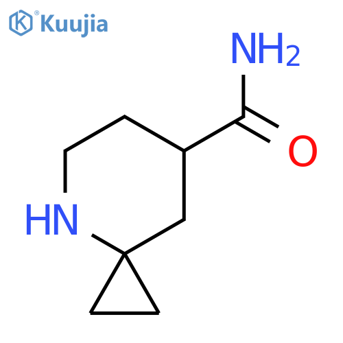 4-Azaspiro[2.5]octane-7-carboxamide structure