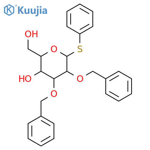 Phenyl 2,3-di-O-benzyl-b-D-thiogalactopyranoside structure