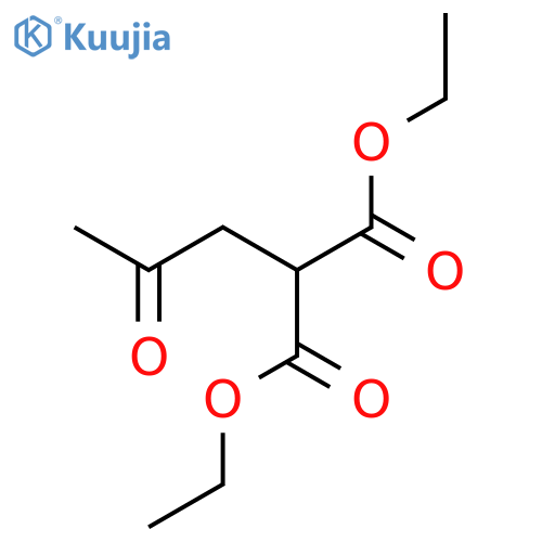 1,3-diethyl 2-(2-oxopropyl)propanedioate structure