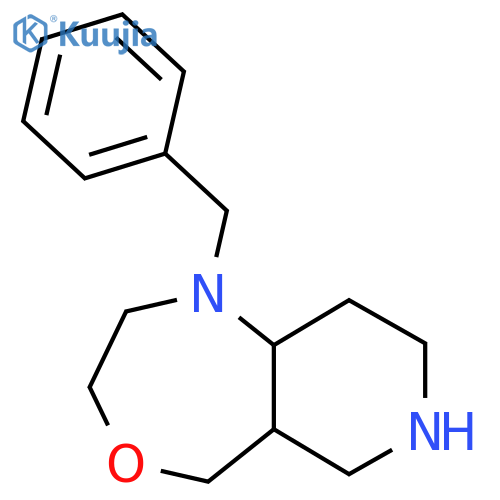 1-Benzyldecahydropyrido[4,3-e][1,4]oxazepine structure