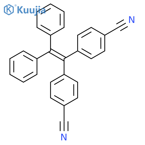 4,4'-(2,2-Diphenylethene-1,1-diyl)dibenzonitrile structure