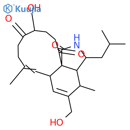 Aspochalasin C; 19,20-Dihydro, 12-hydroxy, 17-ketone structure