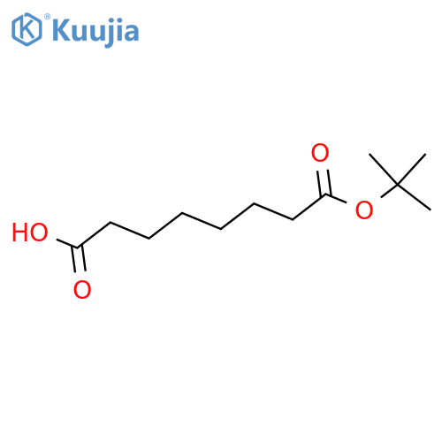 8-tert-butoxy-8-oxo-octanoic acid structure