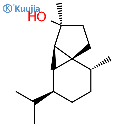 1H-Cyclopenta[1,3]cyclopropa[1,2]benzen-3-ol,octahydro-3,7-dimethyl-4-(1-methylethyl)-, (3S,3aR,3bR,4S,7R,7aR)- structure