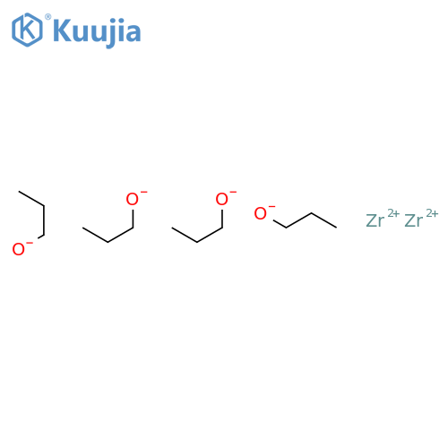 Zirconium n-propoxide solution - structure