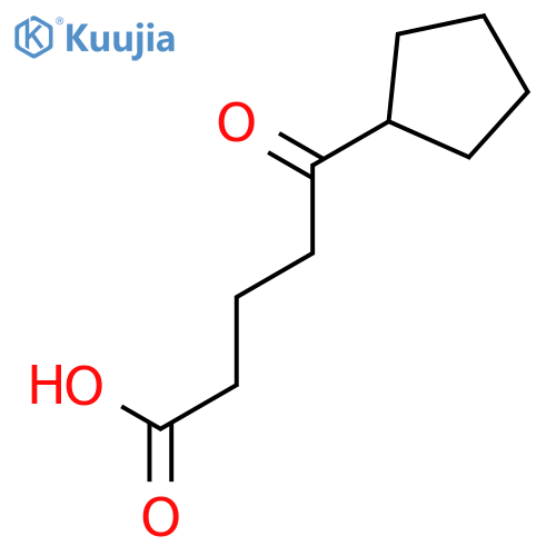 5-Cyclopentyl-5-oxovaleric acid structure
