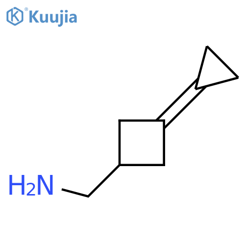 (3-Cyclopropylidenecyclobutyl)methanamine structure