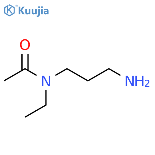 Acetamide, N-(3-aminopropyl)-N-ethyl- structure