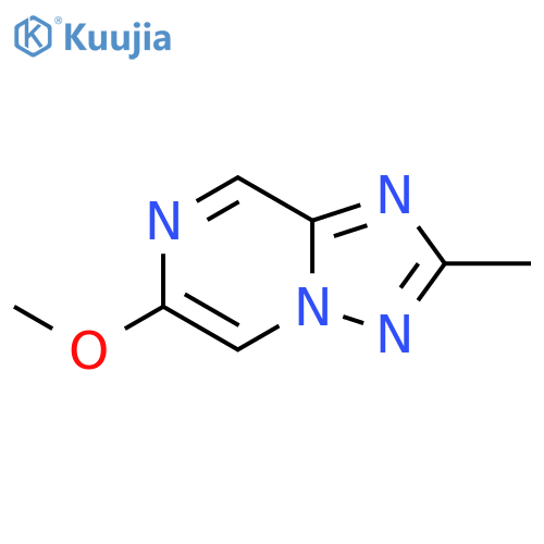 6-Methoxy-2-methyl-[1,2,4]triazolo[1,5-a]pyrazine structure