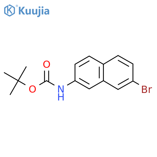 Tert-butyl (7-bromonaphthalen-2-YL)carbamate structure