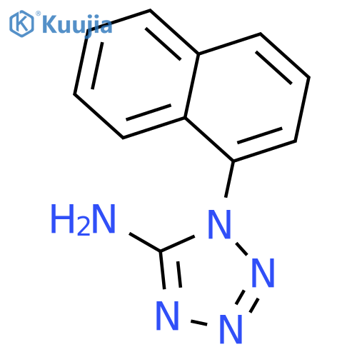 1H-Tetrazol-5-amine, 1-(1-naphthalenyl)- structure