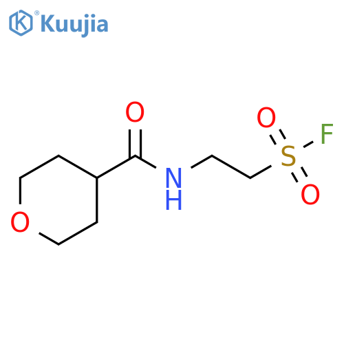 2-(oxan-4-yl)formamidoethane-1-sulfonyl fluoride structure