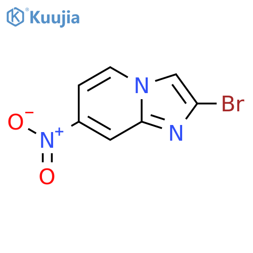 2-Bromo-7-nitroimidazo[1,2-a]pyridine structure