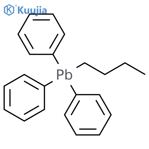 BUTYLTRIPHENYLLEAD structure