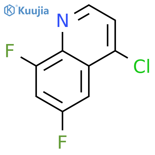 4-Chloro-6,8-difluoroquinoline structure
