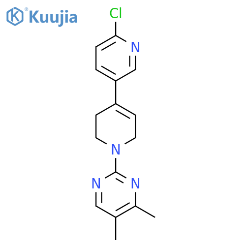 6-Chloro-1'-(4,5-dimethylpyrimidin-2-yl)-1',2',3',6'-tetrahydro-3,4'-bipyridine structure